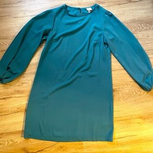 a new day Green Tunic Long Sleeve Dress